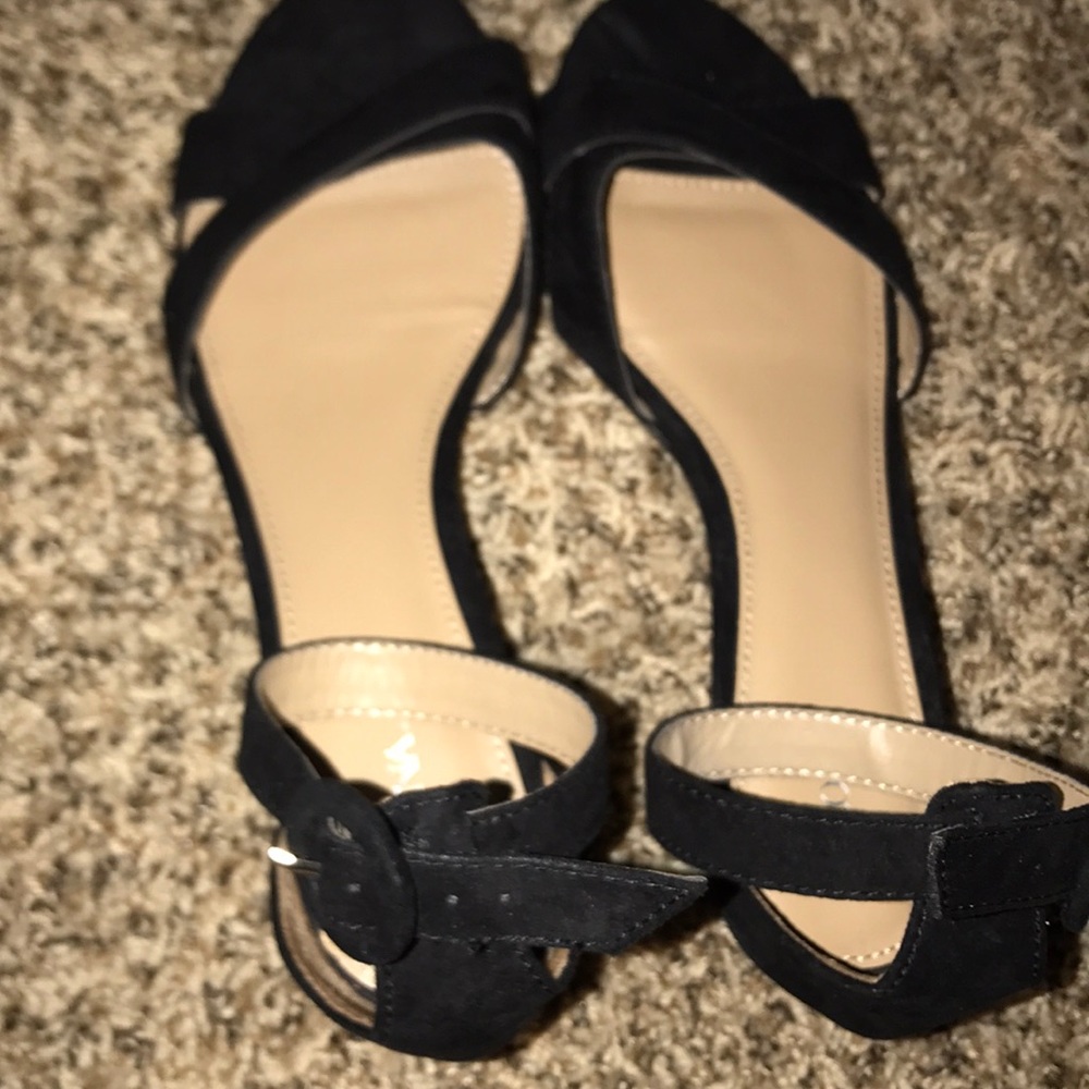Black Merona  Little Heel